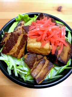 レトルトや作り置き活用♪ 豚の角煮丼-レシピのメイン写真