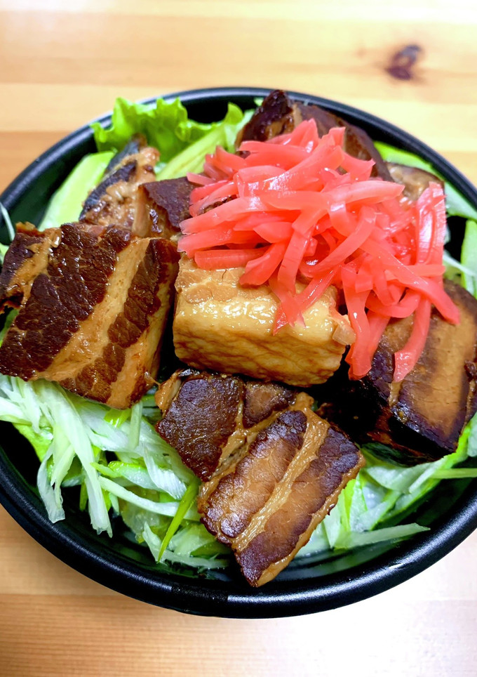 レトルトや作り置き活用♪ 豚の角煮丼-レシピのメイン写真