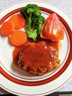煮込みハンバーグ-レシピのメイン写真