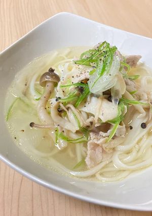 夏の不調を整える！Wねぎ塩そーめん-レシピのメイン写真