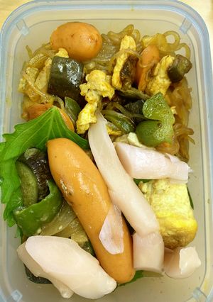 ズボラダイエット_しらたきナポリタン-レシピのメイン写真