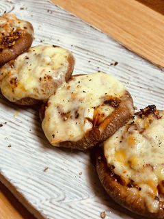 ネギとラー油で!椎茸のチーズ焼き-レシピのメイン写真