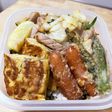 簡単☆塩漬け豚ロースのキャベツ炒め弁当