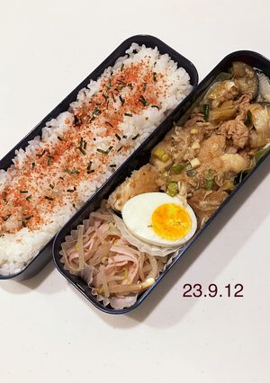 男子中学生のお弁当 204-レシピのメイン写真
