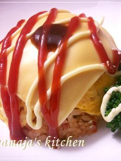 ☆チーズオムライス☆MIX味?-レシピのメイン写真