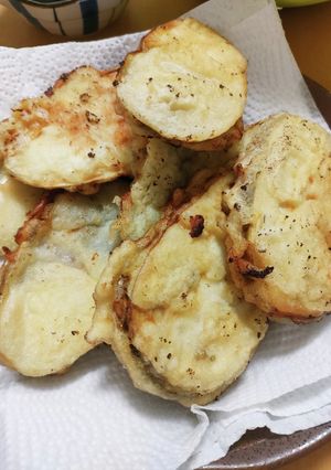 ナスの豚肉挟み揚げ-レシピのメイン写真