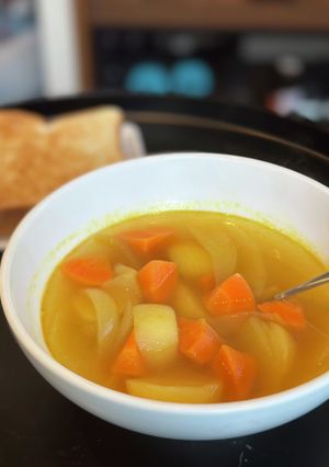 簡単！野菜カレースープ！-レシピのメイン写真