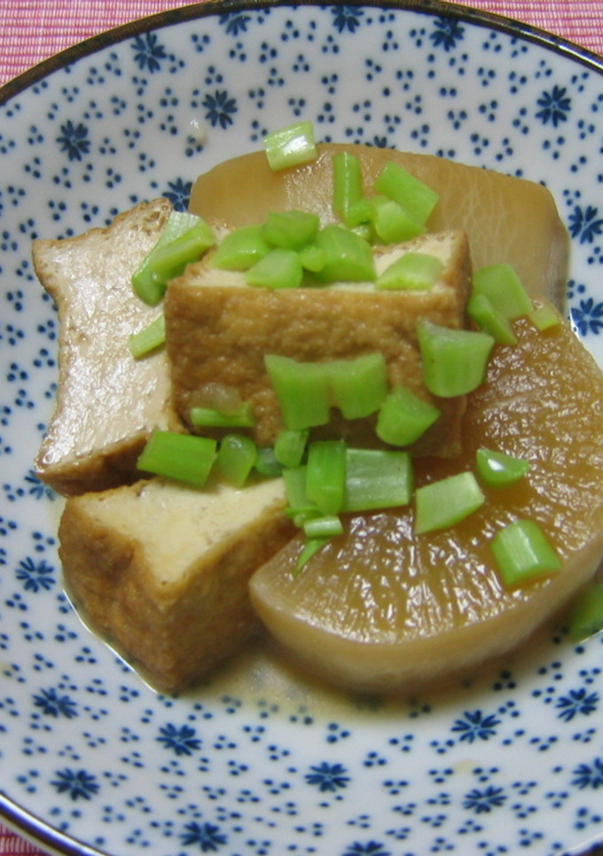 大根と厚揚げのうま煮-レシピのメイン写真