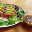 マグロとアボカドのカルパッチョ