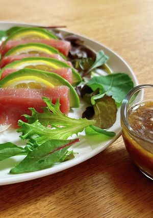 マグロとアボカドのカルパッチョ-レシピのメイン写真
