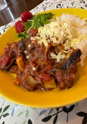 旬のたけのこ入り　ドライカレー！-レシピのメイン写真