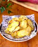 レンジでパリパリ♪おさつチップス