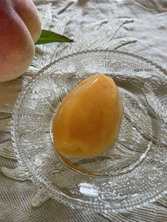 桃のソルベ-レシピのメイン写真