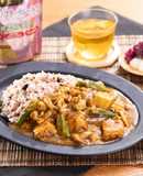 厚揚げとひき肉の和風ヘルシーカレー