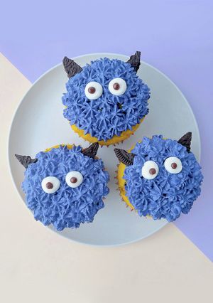 カボチャカップケーキ【ハロウィン】-レシピのメイン写真