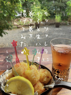しそと生ハムとモッツァレラの揚げたん-レシピのメイン写真
