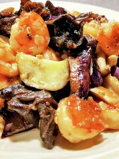エビとナスときくらげの中華炒め-レシピのメイン写真