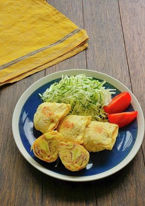 さつまいもとツナチーズのお揚げコロッケ-レシピのメイン写真