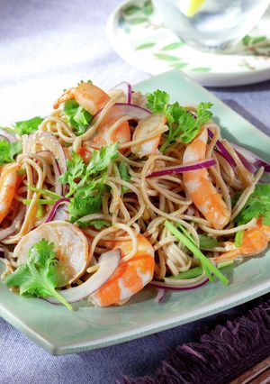低糖質 大豆麺でベトナム和え麵風-レシピのメイン写真