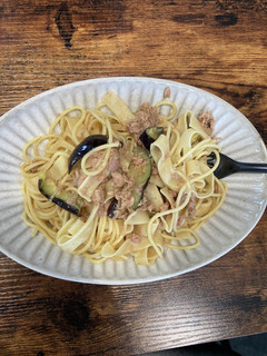 なすツナ缶パスタ-レシピのメイン写真