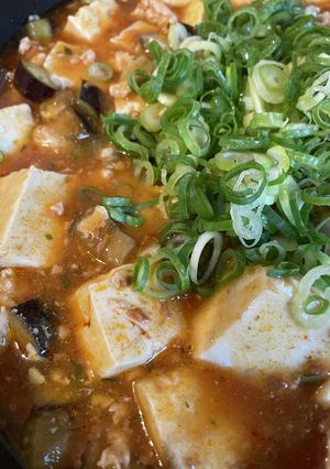 麻婆豆腐with茄子-レシピのメイン写真