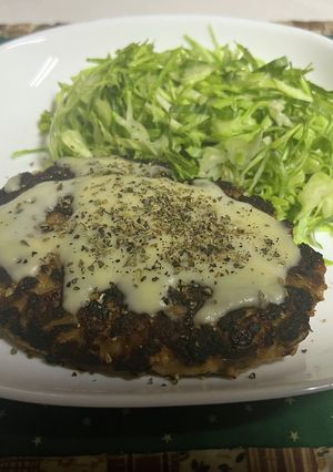 ギリシアっぽいハンバーグ-レシピのメイン写真