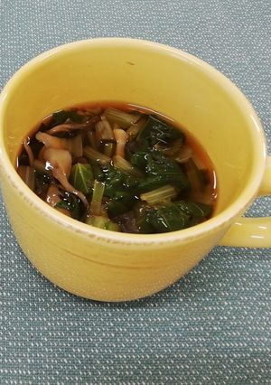 マグカップで簡単★野菜スープ-レシピのメイン写真