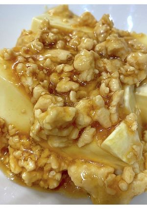 子供も大好き♡甘めそぼろあんかけ豆腐-レシピのメイン写真