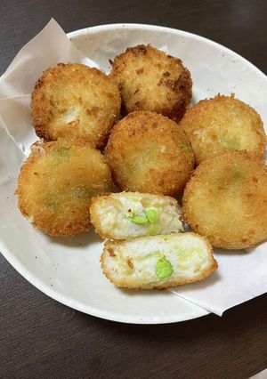 白はんぺん♡枝豆チーズはんぺん♡簡単-レシピのメイン写真
