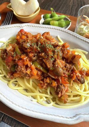 具沢山きのこミートソース-レシピのメイン写真