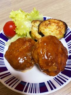 煮込みハンバーグ-レシピのメイン写真