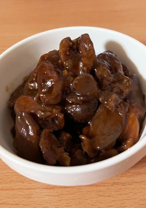 簡単！ご飯が進む鶏の心臓の甘い煮物-レシピのメイン写真