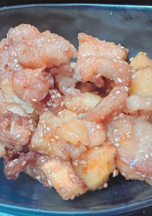 ★れんこんとさつまいもと鶏肉の甘辛炒め★-レシピのメイン写真