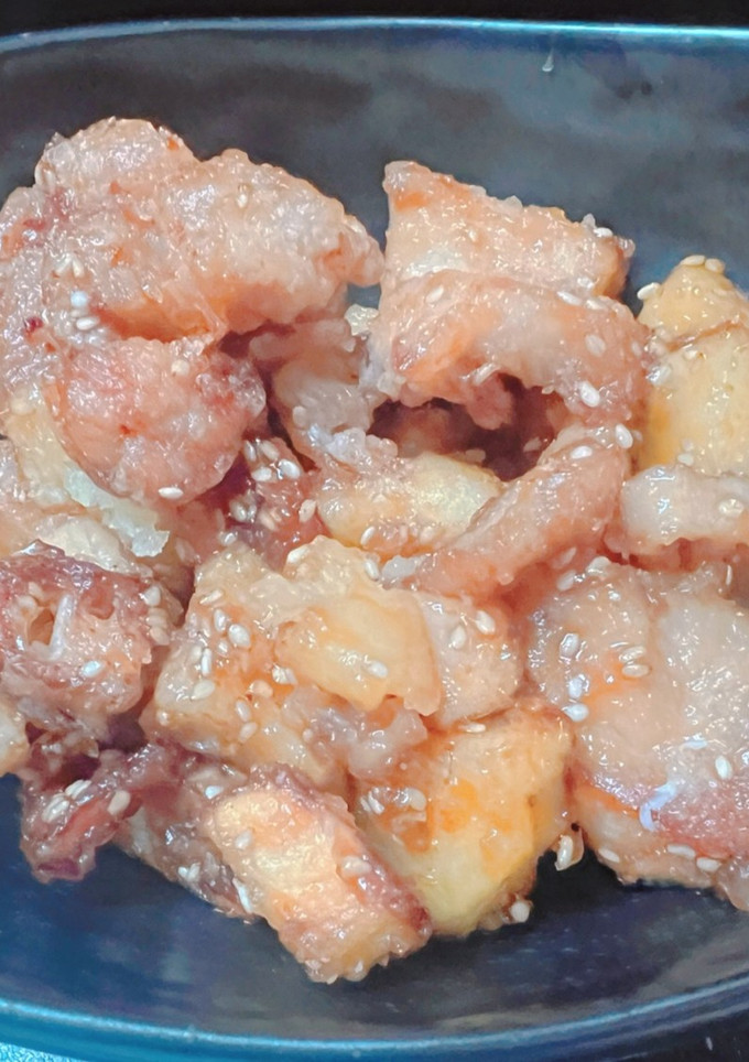 ★れんこんとさつまいもと鶏肉の甘辛炒め★-レシピのメイン写真