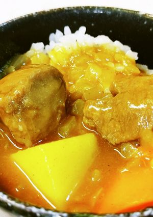 カシラdeカレー♪-レシピのメイン写真