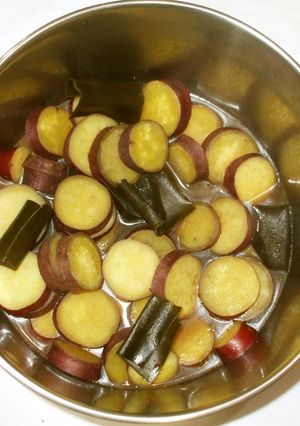 さつま芋昆布煮♪胃弱・便秘に簡単漢方薬膳-レシピのメイン写真