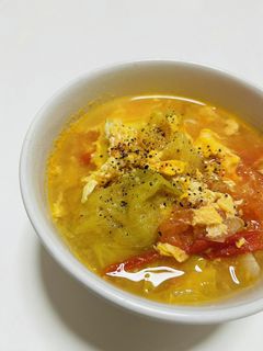 トマたまスープ-レシピのメイン写真