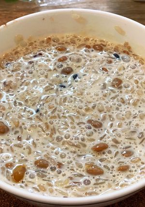 レンジで！豆乳納豆おじや-レシピのメイン写真