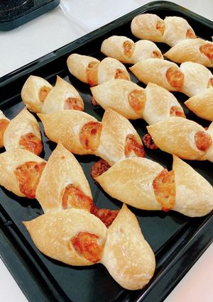フランスパン専用粉でベーコンエピ-レシピのメイン写真