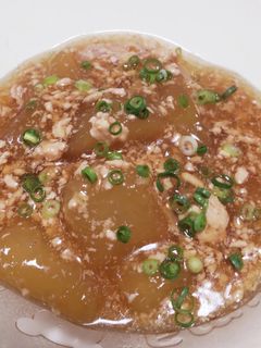 旬ですね♪冬瓜のそぼろ煮です♪とろっとろ-レシピのメイン写真