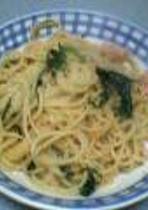 絶対おいしい！大葉&たらこスパゲティ-レシピのメイン写真
