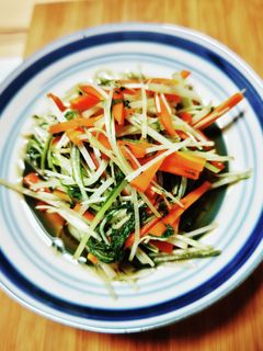 すぐ出来る、水菜の煮浸し-レシピのメイン写真