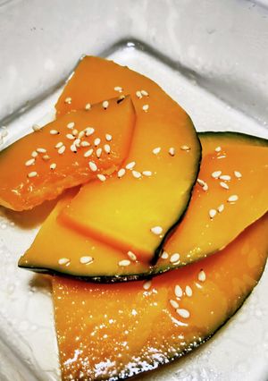 レンジで超簡単！病み付きカボチャのお浸し-レシピのメイン写真