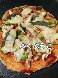 フライパンでオートミールピザ-レシピのメイン写真