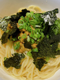 男の納豆パスタ-レシピのメイン写真