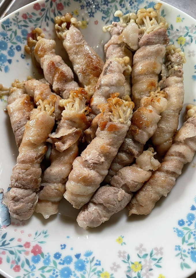 エノキの豚肉巻き-レシピのメイン写真
