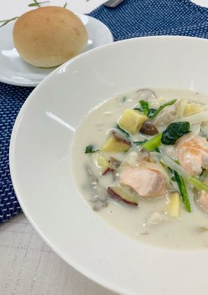 鮭とさつまいものチャウダー-レシピのメイン写真