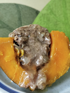 かぼちゃの肉詰め蒸し♪-レシピのメイン写真