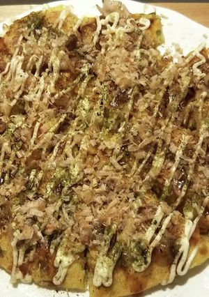 チキンラーメンお好み焼き-レシピのメイン写真