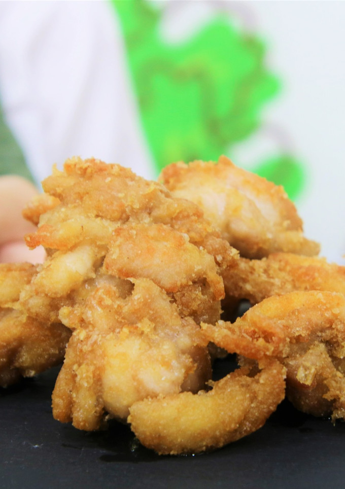 かつおぶし衣の揚げ焼きからあげ-レシピのメイン写真